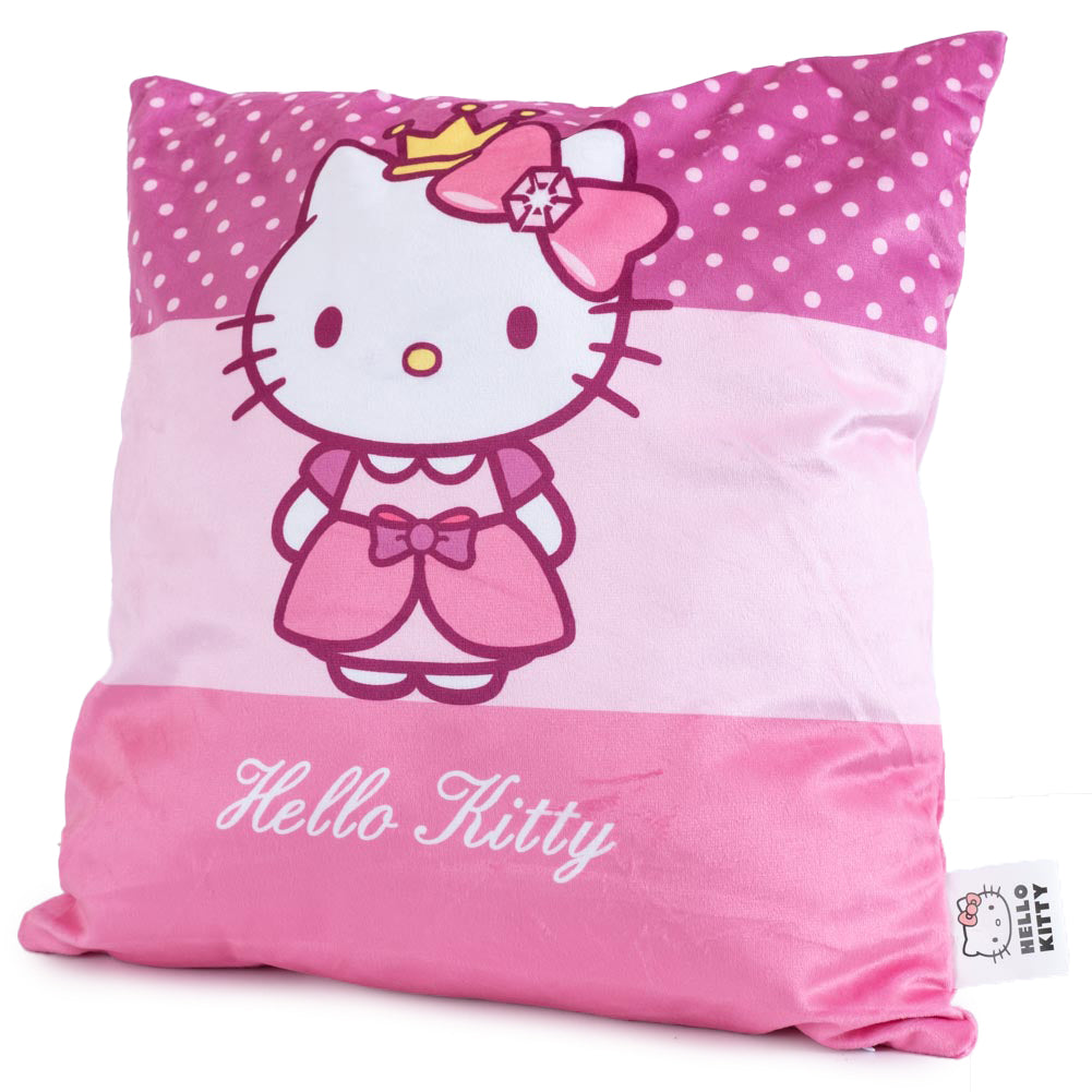 Hello Kitty Princess Velvet Feel Cushion: 1 - Cushions By Hello Kitty