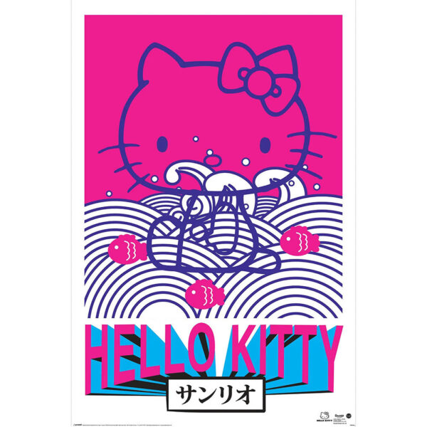 Hello Kitty Tokyo Rebel Poster 208: 1 - Posters By Hello Kitty