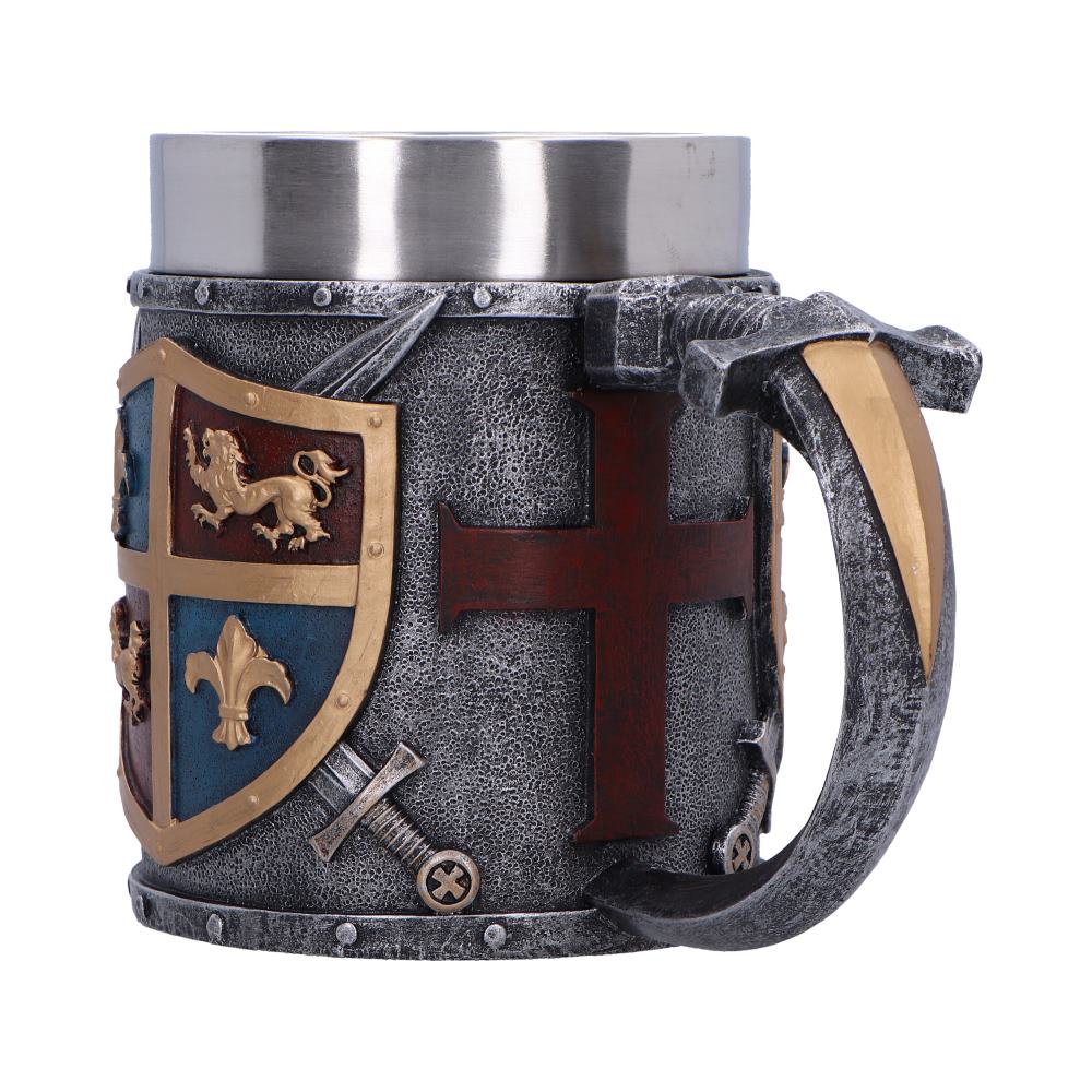 Heraldic tankard majestic blend tradition craftsmanship