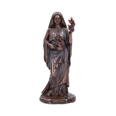 Hestia goddess home hearth bronze figurine