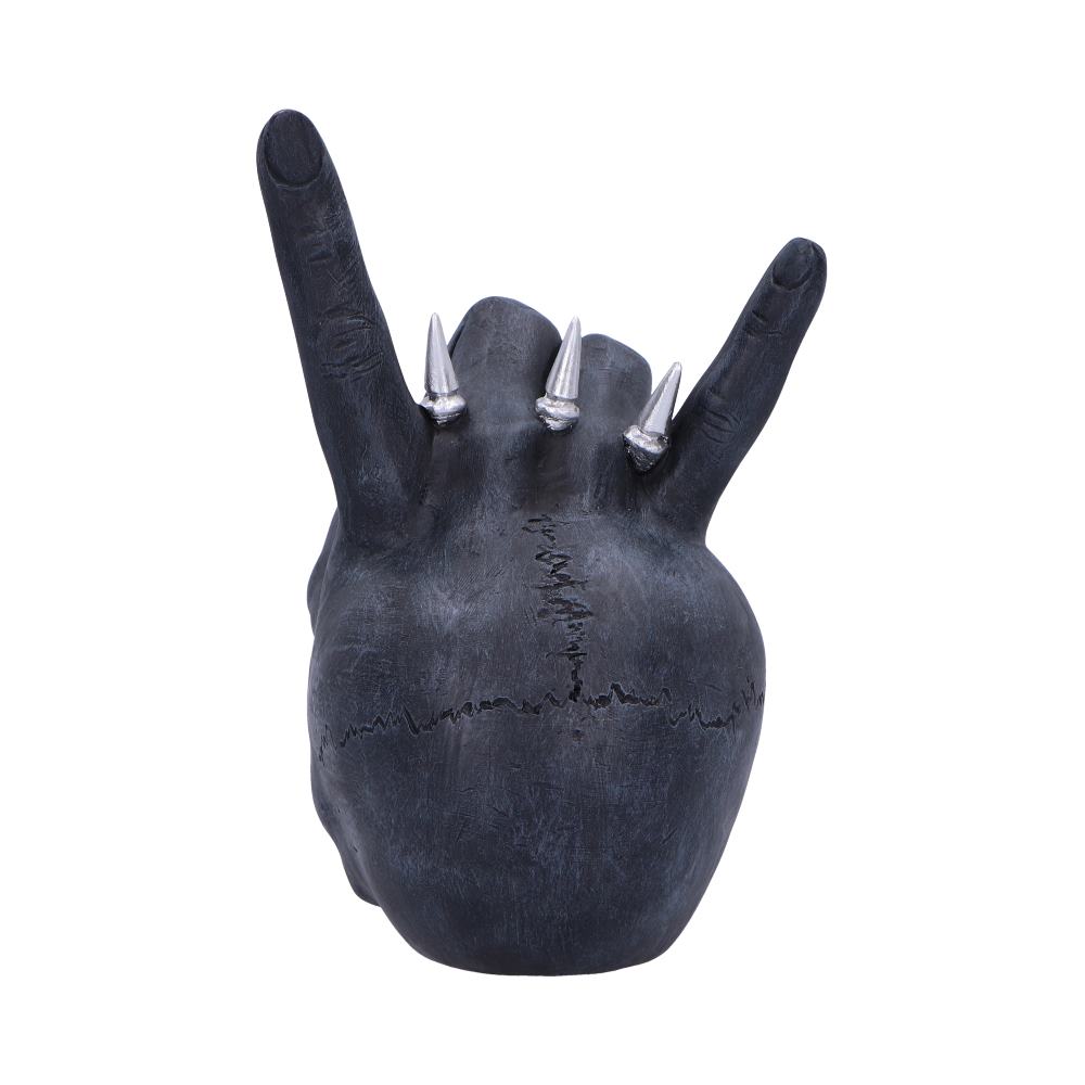 Horns Up Rocking Skull Ornament: 4 - Figures & Collectables By Gift Moments