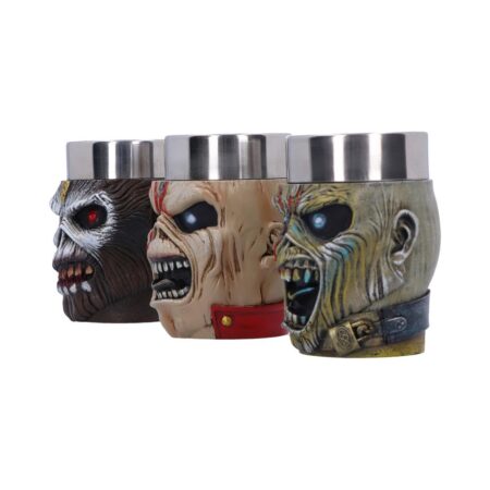 Iron Maiden Eddie Shot Glass Set: 3 - Shot Glasses By Iron Maiden