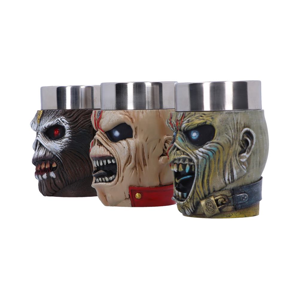 Iron Maiden Eddie Shot Glass Set: 3 - Shot Glasses By Iron Maiden