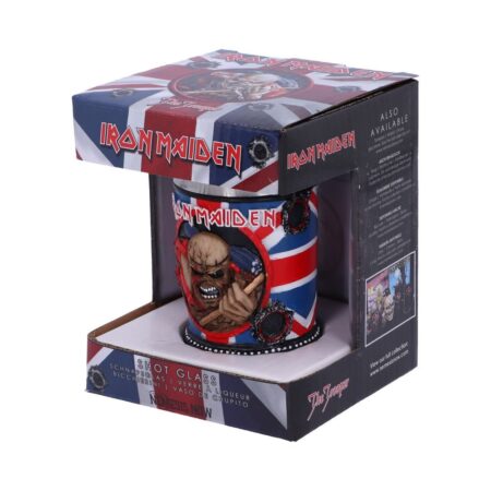 Iron Maiden Eddie The Trooper Shot Glass: 8 - Shot Glasses By Iron Maiden