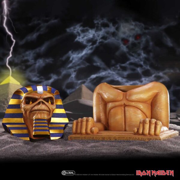 Iron Maiden Powerslave Bust Box 28cm: 2 - Storage By Iron Maiden