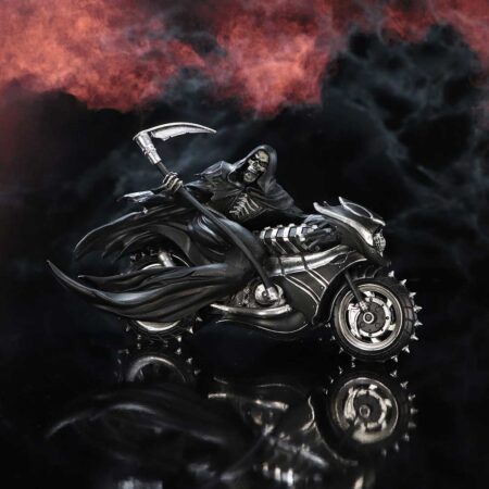 James ryman cant outrun reaper biker figurine 22 5cm
