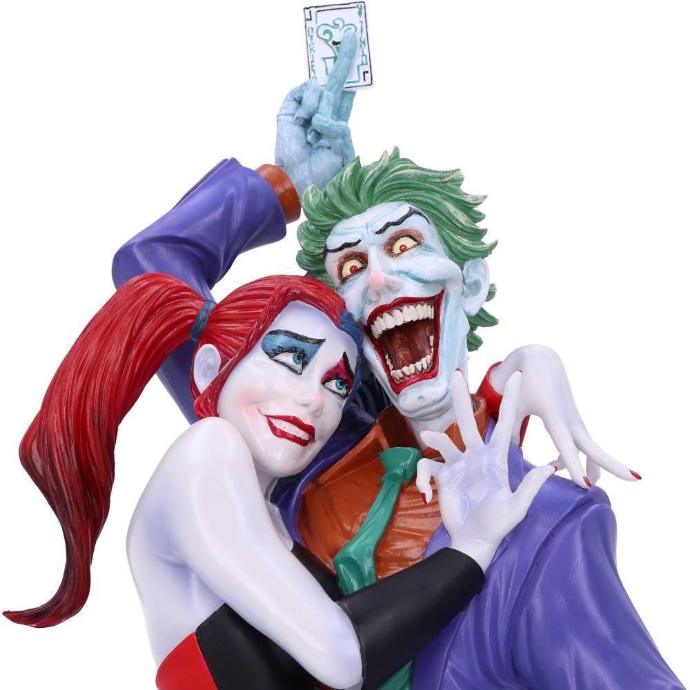 Joker harley quinn bust