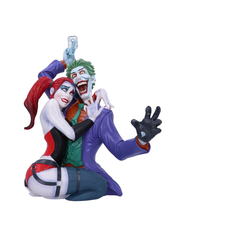 Joker harley quinn bust