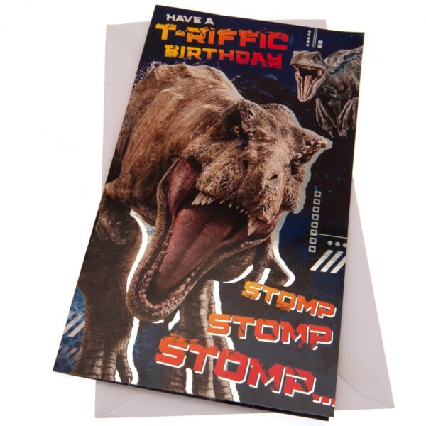 Jurassic World Birthday Card: 1 - Greeting Cards By Jurassic World