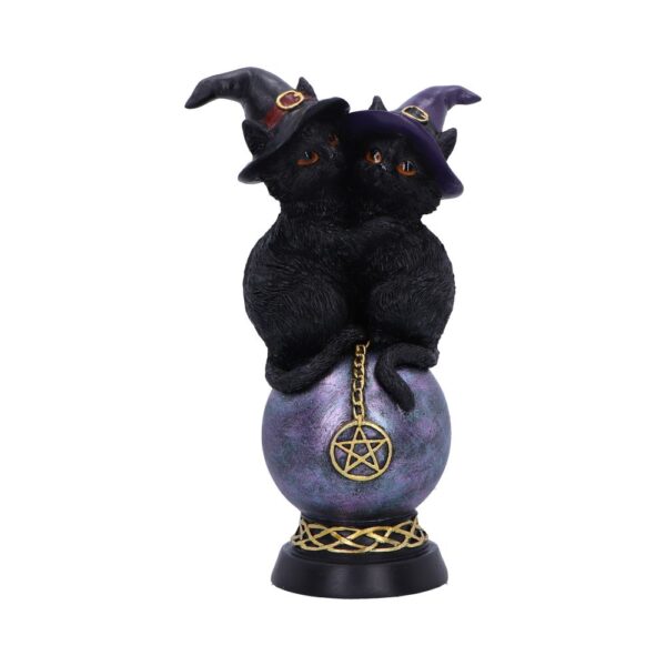 Kittens Orbuculum Witches Cat Ornament: 2 - Figurines Small (Under 15cm) By NN Designs