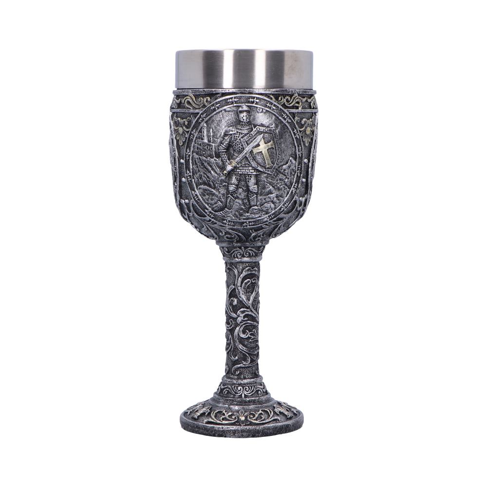 Knight honour goblet medieval drinkware