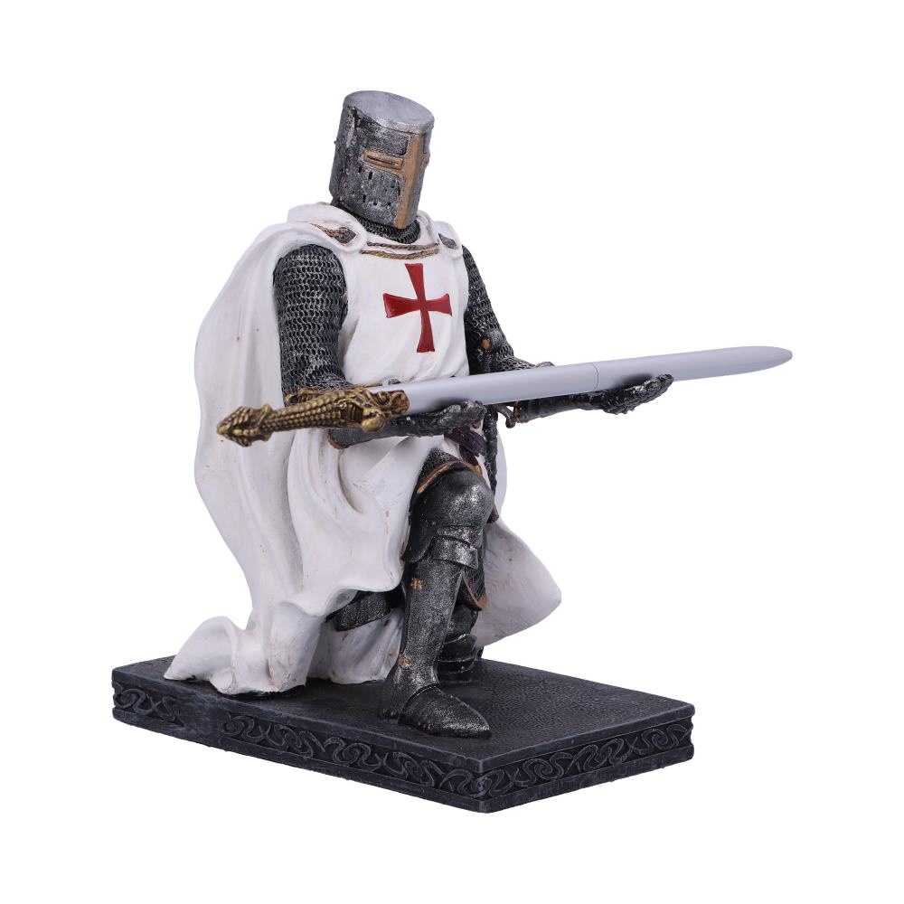 Knights oath pen holder 16 8cm