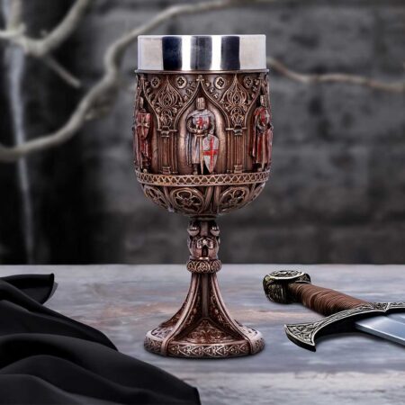 Knights templar goblet majestic tribute history
