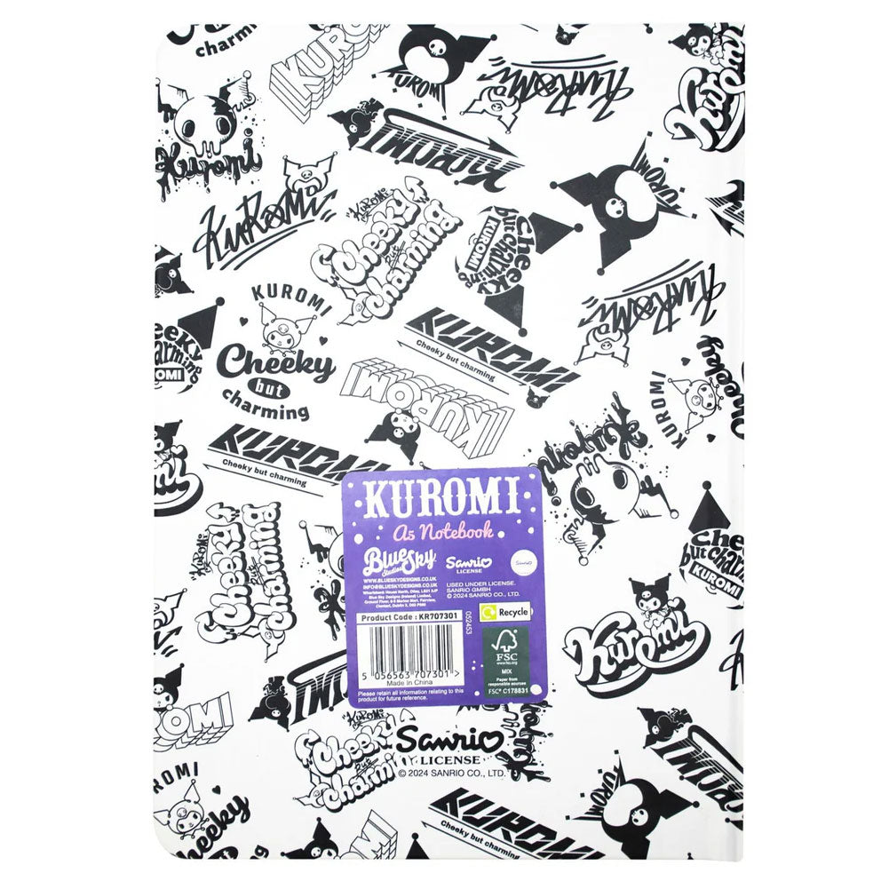 Kuromi a5 hardback notebook