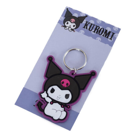 Kuromi Rocking PVC Keyring: 3 - Keyrings By Kuromi