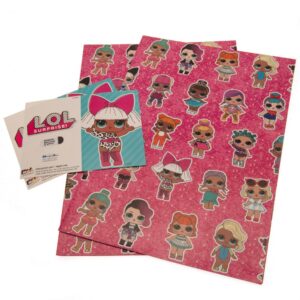 L.O.L. Surprise Gift Wrap: 1 - Gift Wrap & Bags By L.O.L. Surprise