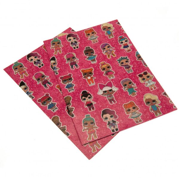 L.O.L. Surprise Gift Wrap: 2 - Gift Wrap & Bags By L.O.L. Surprise