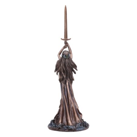 Lady lake excalibur bronze figurine