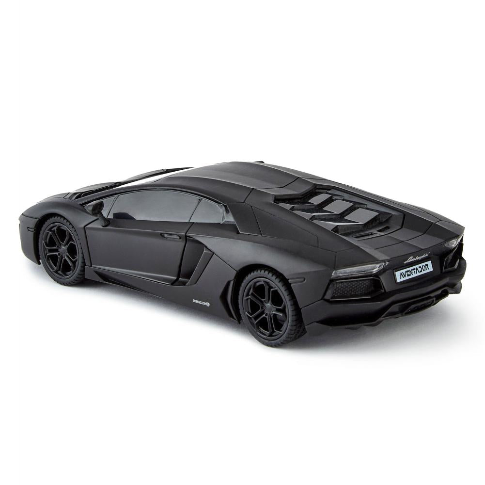 Lamborghini aventador radio controlled car 1 24 scale black