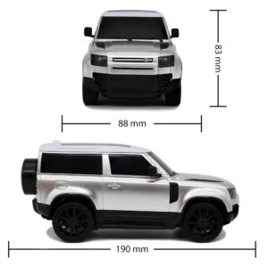 Land Rover Defender Radio Controlled Car 1:24 Scale: 6 - Toys By Gift Moments