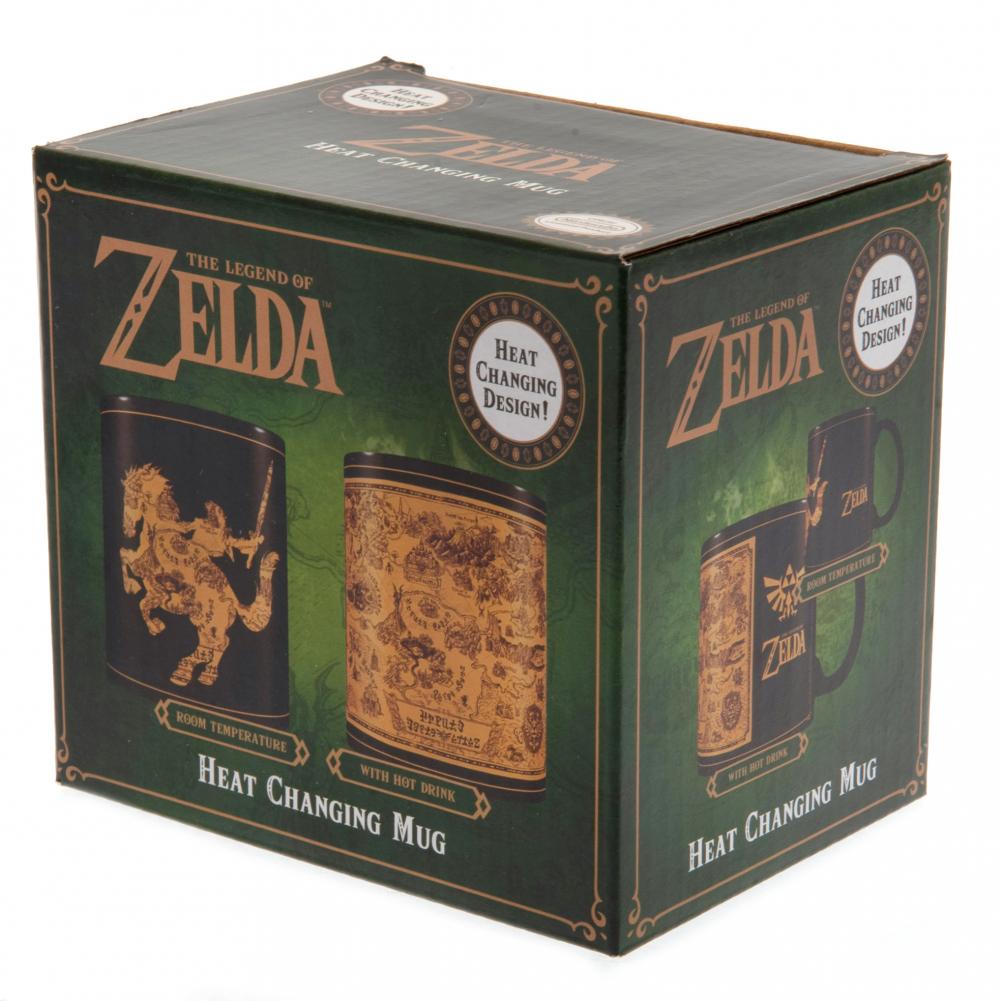 The Legend Of Zelda Heat Changing Mug Map: 7 - Mugs By The Legend Of Zelda