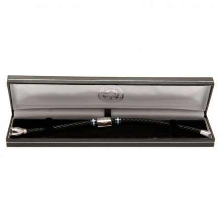 Leicester City FC Colour Ring Leather Bracelet: 3 - Jewellery By Leicester City