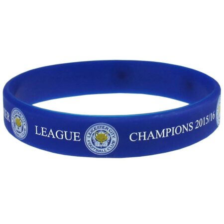 Leicester City FC Premier League Champions Silicone Wristband: 1 - Accessories By Leicester City