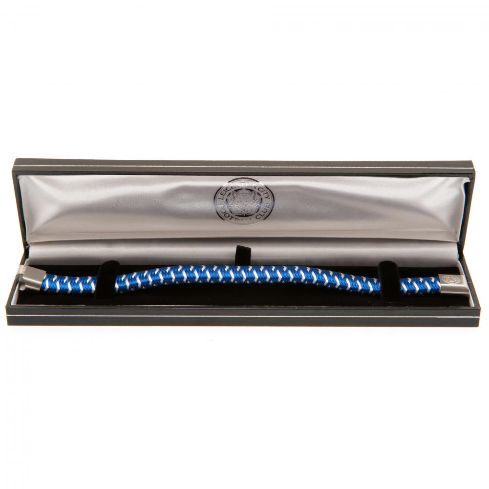 Leicester City FC Woven Bracelet: 3 - Jewellery By Leicester City