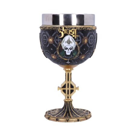 Licensed ghost papa emeritus iii gold goblet