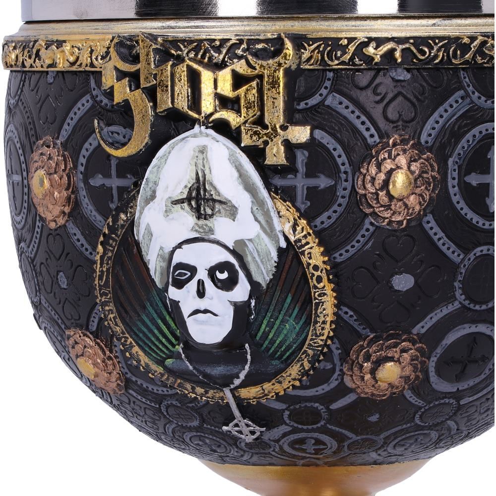 Licensed ghost papa emeritus iii gold goblet