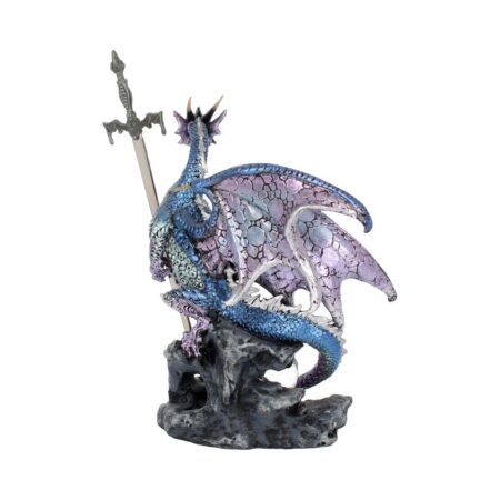 Lilac Purple Sword of the Dragon Gothic Fantasy Letter Opener: 5 - Letter Openers By Gift Moments