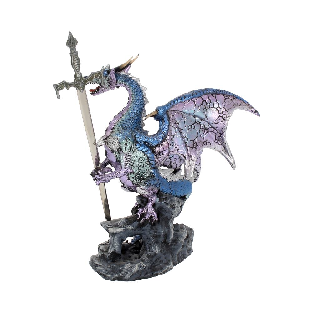 Lilac Purple Sword of the Dragon Gothic Fantasy Letter Opener: 4 - Letter Openers By Gift Moments