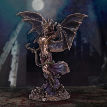 Lilith first wife bronze figurine