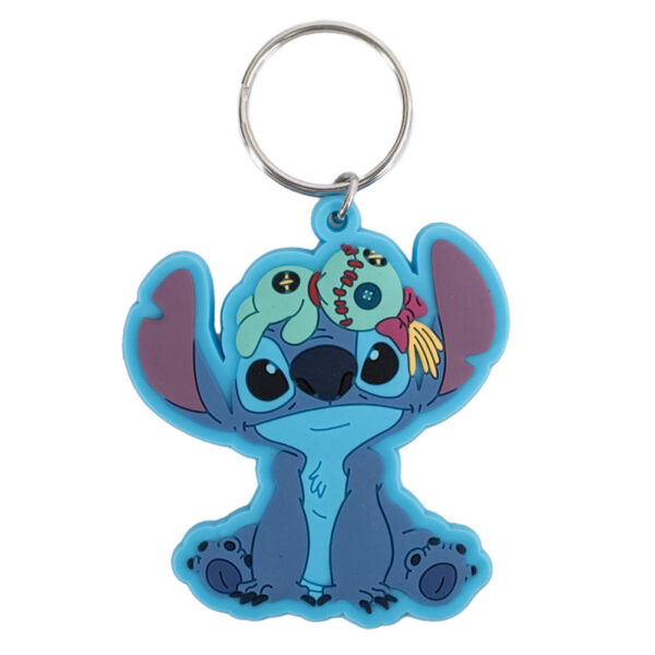 Lilo & Stitch Scrump PVC Keyring: 1 - Keyrings By Lilo & Stitch