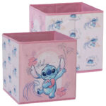 Lilo & Stitch Hawaiian Motif Storage Cube: 1 - Storage By Lilo & Stitch