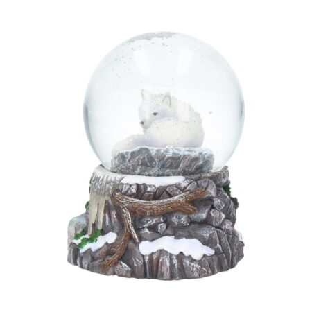 Lisa Parker Guardian of the North Wolf Snowglobe: 3 - Snow Globes By Lisa Parker