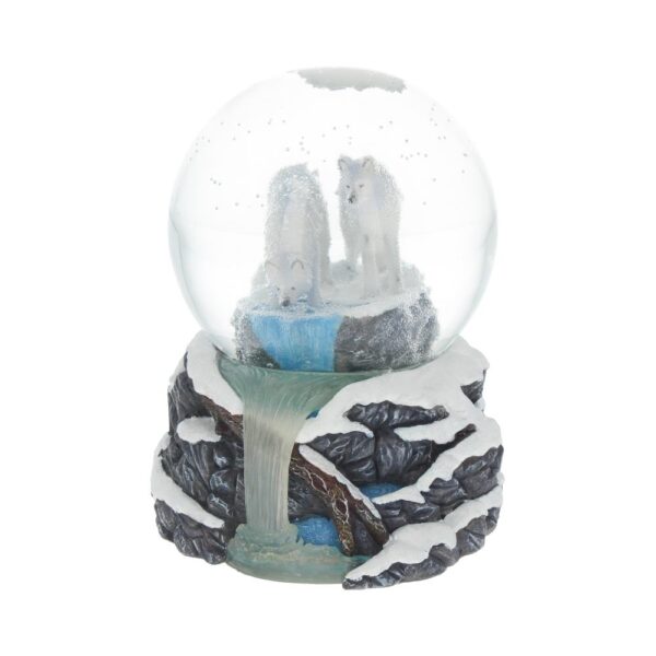 Lisa Parker Warriors of Winter Wolf Snowglobe: 2 - Snow Globes By Lisa Parker