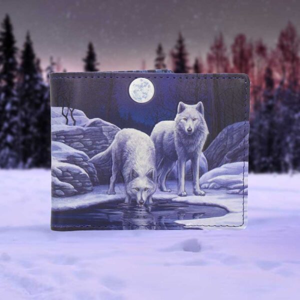 Lisa Parker Warriors of Winter Wolf Wallet: 1 - Wallets By Lisa Parker