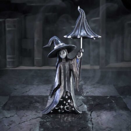 Little souls twinkle witch umbrella figurine