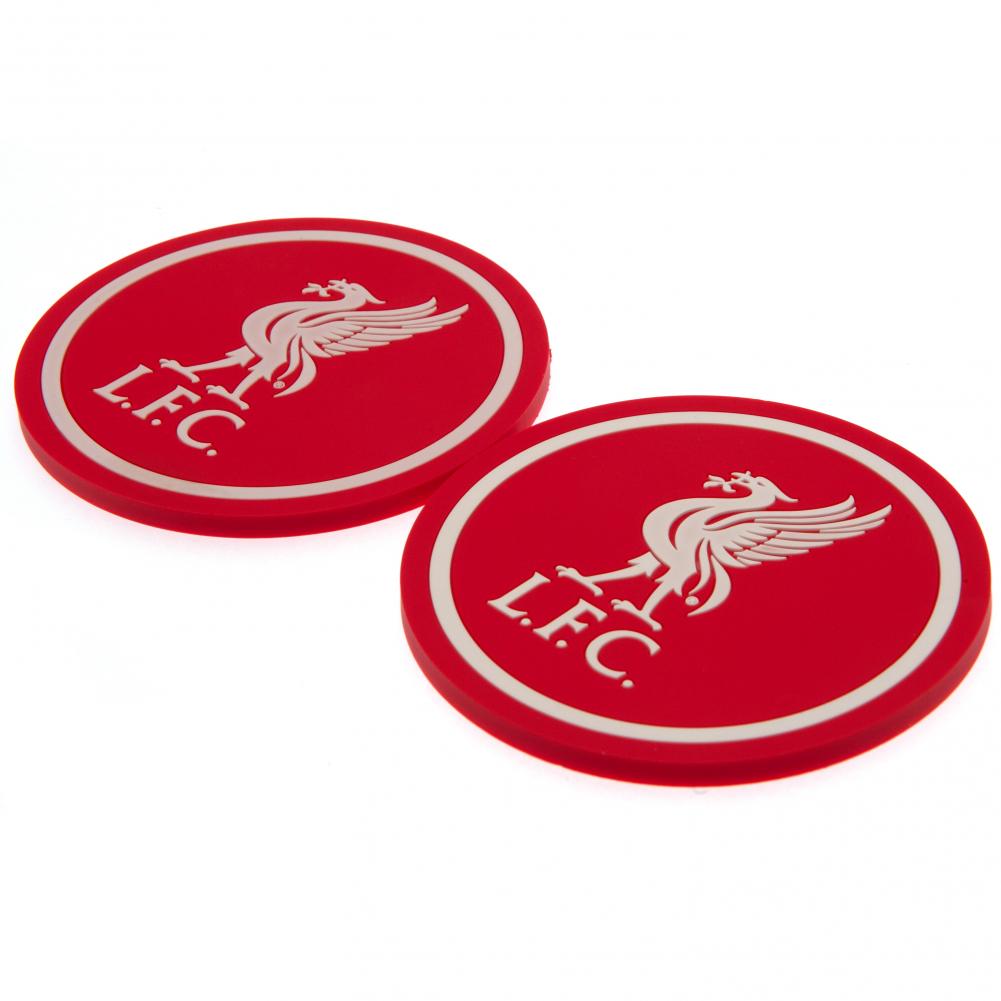 Liverpool FC 2pk Coaster Set: 2 - Coasters By Liverpool