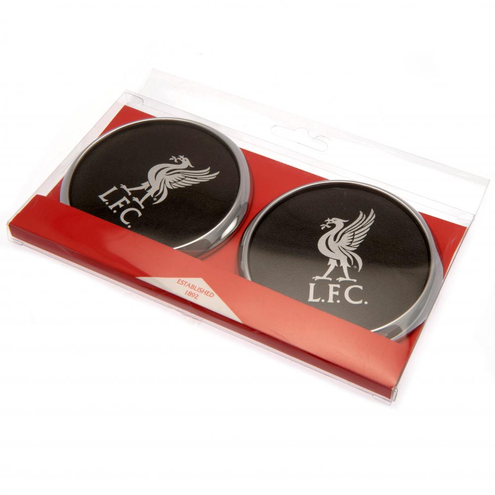 Liverpool FC 2pk Premium Coaster Set: 3 - Coasters By Liverpool