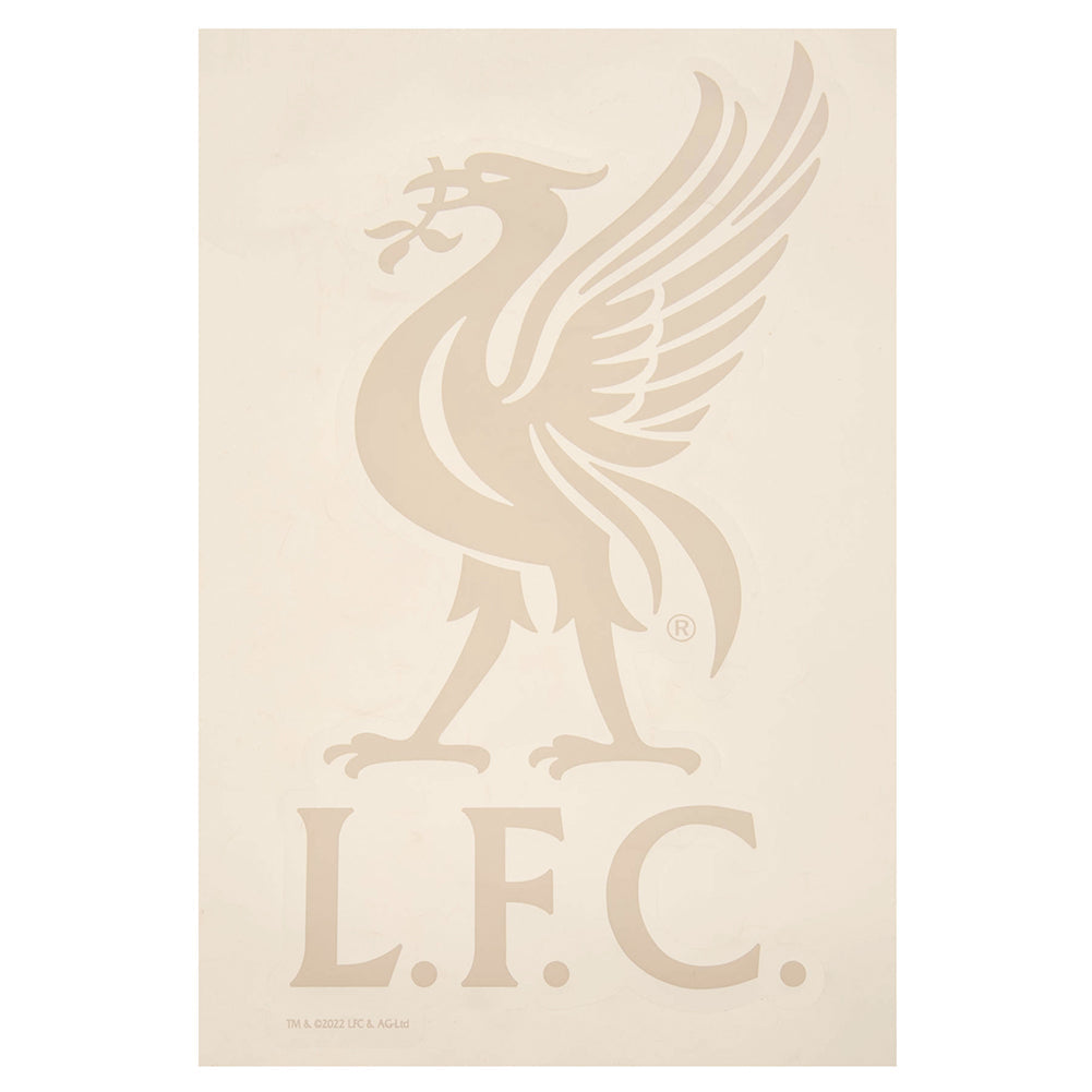 Liverpool FC Liverbird A4 Car Decal: 1 - Car Accessories By Liverpool