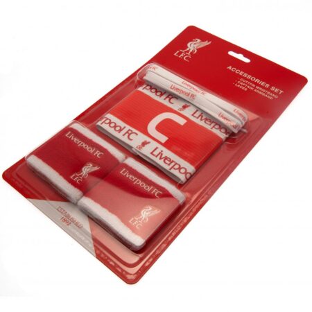 Liverpool FC Accessories Set: 5 - Armbands & Wristbands By Liverpool