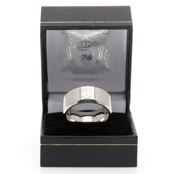 Liverpool FC Band Ring Large: 2 - Jewellery By Liverpool