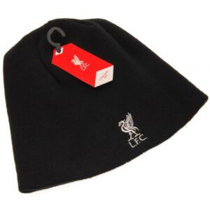 Liverpool FC Black Beanie: 3 - Caps & Hats By Liverpool