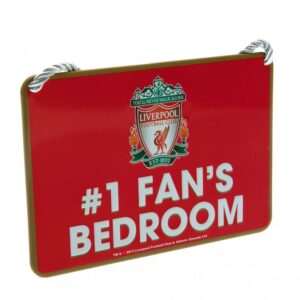 Liverpool FC Bedroom Sign No1 Fan: 1 - Bedroom By Liverpool