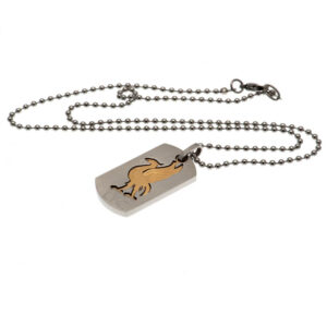 Liverpool FC Bi Colour Cut Out Dog Tag & Chain: 3 - Jewellery By Liverpool
