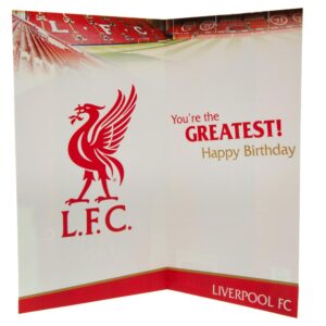 Liverpool FC No. 1 Dad Birthday Card: 3 - Greeting Cards By Liverpool