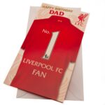 Liverpool FC No. 1 Dad Birthday Card: 1 - Greeting Cards By Liverpool