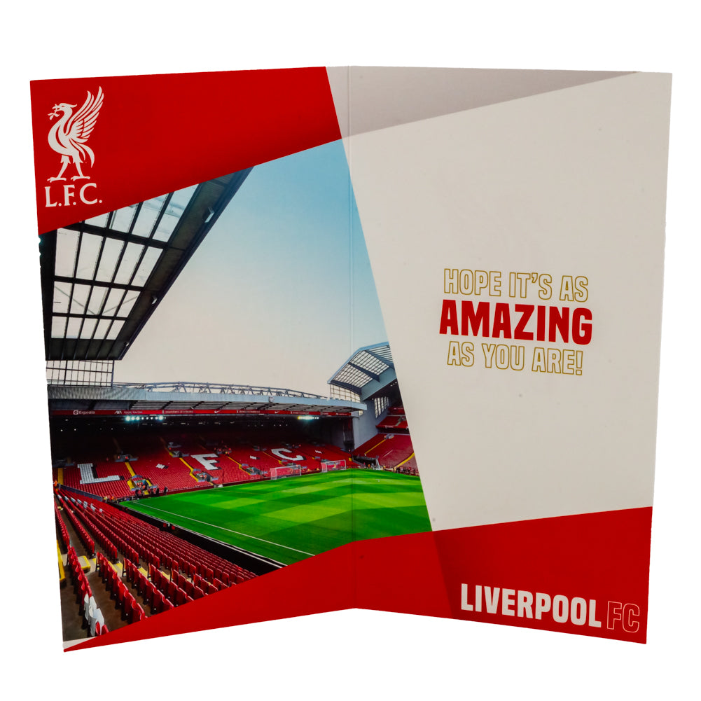 Liverpool fc birthday card super son